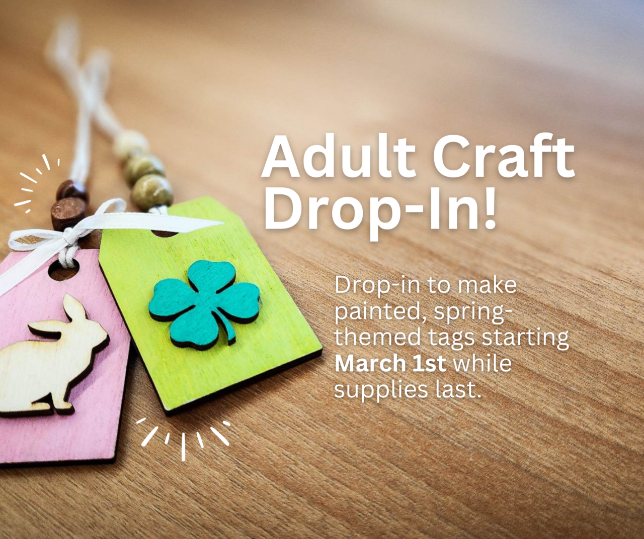 Adult Craft Drop-in Gift Tags