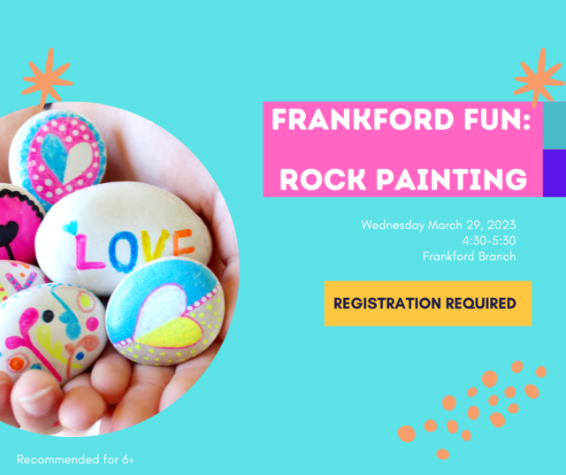 Frankford Fun - Rock Painting