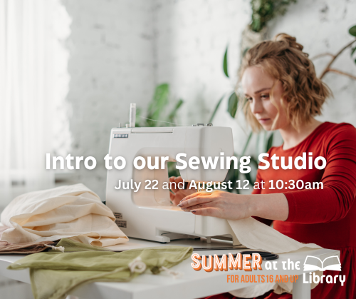 Intro to our Sewing Studio